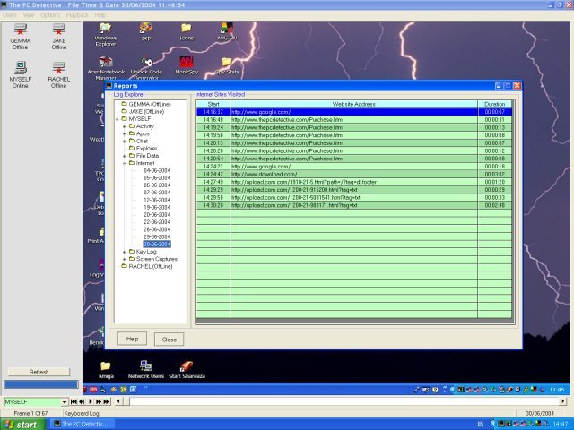 The PC Detective Pro Screenshot